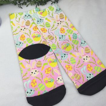 Personalised Socks For Kids Easter Gift Basket, 3 of 8