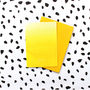Yellow Ombre Hello Greetings Card, thumbnail 1 of 1
