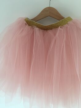 Blush Pink Fluffy Tutu Skirt, 3 of 6