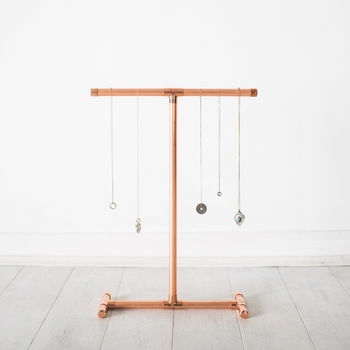 Copper Jewellery Stand For Necklaces And Bracelets, 3 of 3