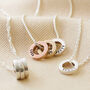 Personalised Sterling Silver 'Family' Bead Necklace, thumbnail 2 of 11