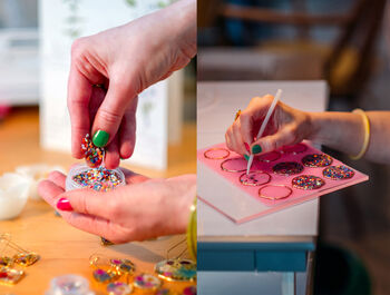 Colourful Sparkly Disco Ring Circle 10mm, 10 of 10