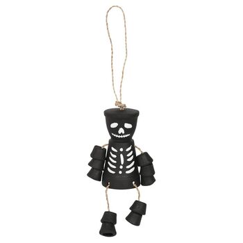 Black Skeleton Terracotta Pot Man, 2 of 2