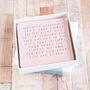 You Are Loved Single Boxed Iced Biscuit, thumbnail 1 of 5