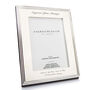 Personalised Elegance Silver Plated Frame – 5x7, thumbnail 1 of 6