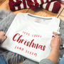 Personalised Loves Christmas Pyjama Set, thumbnail 2 of 4