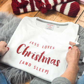 Personalised Loves Christmas Pyjama Set, 2 of 4