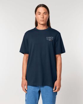 Custom Coordinates Organic Cotton Heavy Unisex T Shirt, 6 of 12