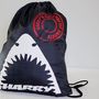 Personalised Shark Swimming Bag, thumbnail 2 of 6
