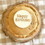 Large 'Happy Birthday' Cookie Pie 20 Flavours, thumbnail 2 of 2
