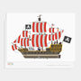 Pirate Ship Postcard, thumbnail 1 of 1