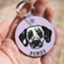 Personalised Dalmatian Keyring, thumbnail 2 of 4