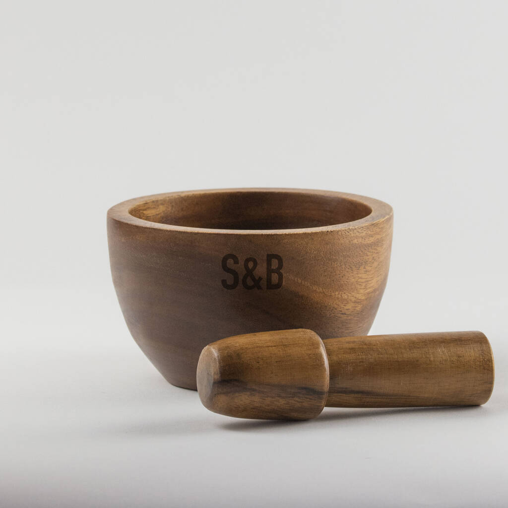 Personalised Mortar And Pestle