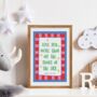 Love You More Than All The Stars In The Sky Personalised Nursery Print, thumbnail 4 of 6