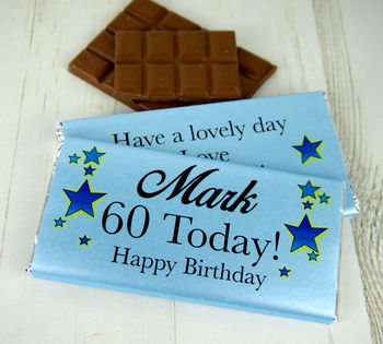 Special Year Personalised Chocolate Bar, 2 of 6