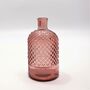 Recycled Glass Diamond Bottle Vase In Seven Colours, thumbnail 7 of 8