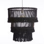 Recycled Cotton Three Tier Chandelier Shade, thumbnail 8 of 9
