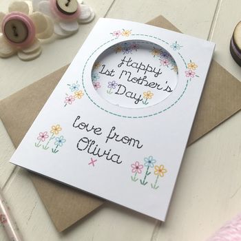 Personalised First Mother's Day Card, 3 of 5