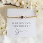 Bridesmaid Gift, Birthstone Wedding Bracelet, thumbnail 11 of 12
