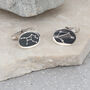 Personalised Sterling Silver Zodiac Cufflinks, thumbnail 1 of 3