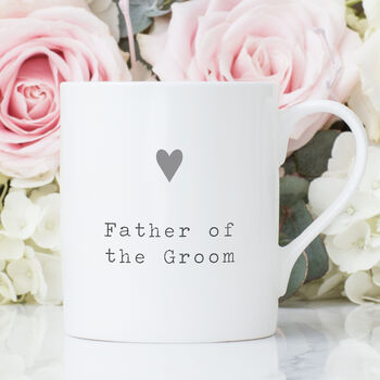 Father Of The Groom Teacup And Saucer Wedding Gift, 2 of 5