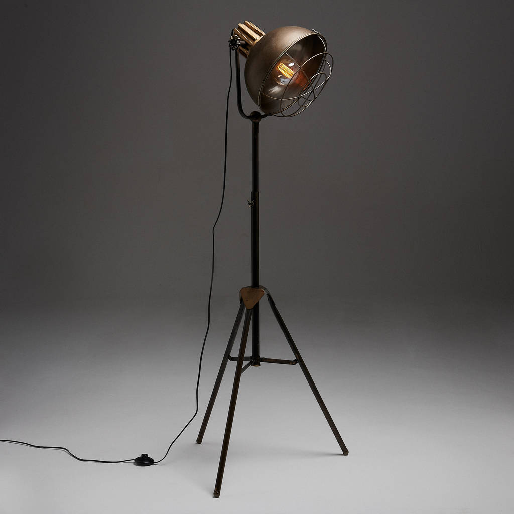 Edison Industrial Metal Floor Lamp, 1 of 5