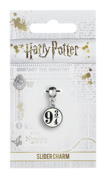 Harry Potter Platform Nine Three/Four Slider Charm Silver, 2 of 2