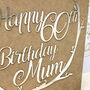 Personalised Any Age Papercut Birthday Card, thumbnail 8 of 12