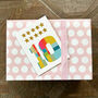 Mini Gold Star Number Ten Card, thumbnail 4 of 5