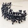 Black Crystal Headband, thumbnail 3 of 10