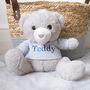Personalised Teddy Bear Soft Toy, thumbnail 1 of 3