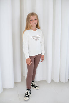 Promoted To Big Sister Embroidered Sweatshirt, 2 of 4