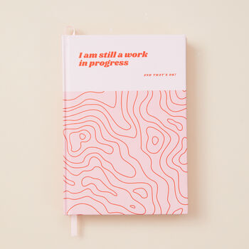 Work In Progress Mental Health A5 Lined Notebook, 2 of 8