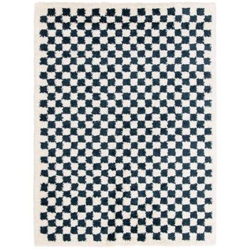 Barrile Chequered Machine Woven Area Rug, 7 of 10