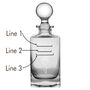 Personalised Decanter Anniversary Gift, thumbnail 2 of 8