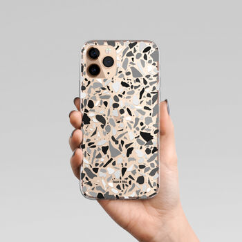 Midnight Terrazzo Phone Case For iPhone, 5 of 9