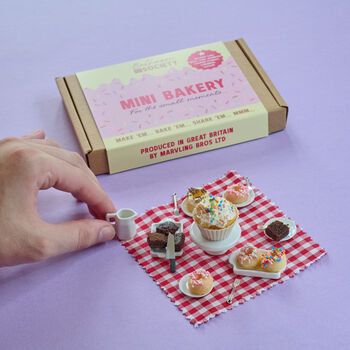 Mini Bakery Kit Make Your Own Miniature Edible Picnic, 7 of 10