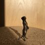 Miniature Bronze Meerkat Sculpture 8th Anniversary Gift, thumbnail 7 of 12