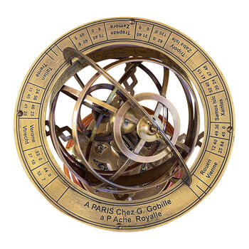 18 Inch Armillary Sphere With Compass, 5 of 9