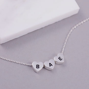 Personalised Initial Bead Necklace, 8 of 12