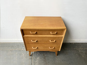 Mid Century G Plan / E Gomme Oak Chest Drawers, 4 of 11