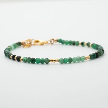 Skinny Emerald Bracelet, 5 of 8