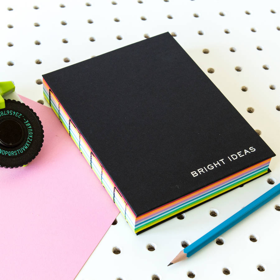 Bright Ideas Journal With A Rainbow Of Pages By Berylune ...