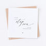 Son On The Day Wedding Card, thumbnail 3 of 5