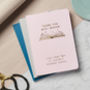 Personalised Thank You Teacher Gold Foil Notebook, thumbnail 1 of 3