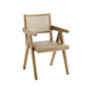 Wooden Chair W/ Rattan, thumbnail 3 of 5