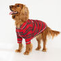 Personalised Tartan Christmas Dog Pyjamas, thumbnail 8 of 12