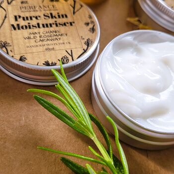 Eco Friendly Christmas Gift Pure Skin Face Moisturiser With May Chang, 4 of 12