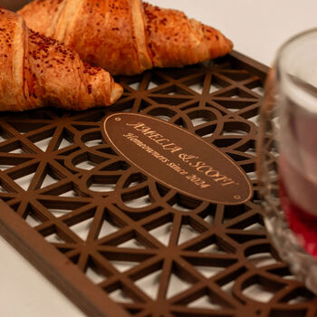 Personalised Luxury Serving Tray, 4 of 6