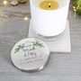 New Home Christmas Scented Candle With Lid, thumbnail 1 of 10